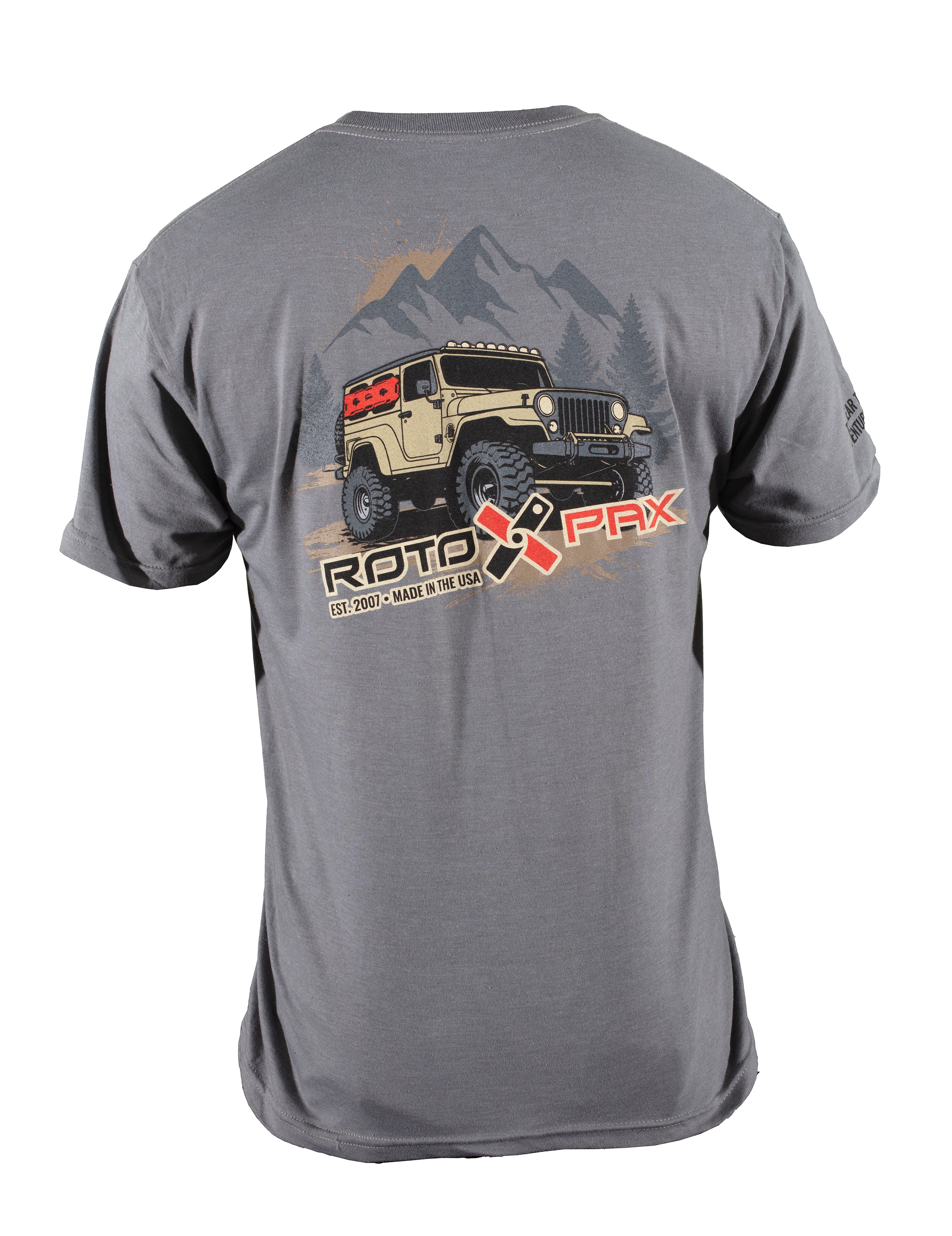 Grey Made In The USA Shirt - Image 7
